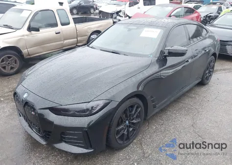2022 BMW I4 M50 from USA, damaged, VIN WBY33AW00NFN13317